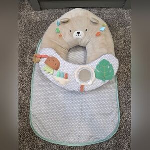 Ingenuity Cozy Prop 4-in-1 Sit Up and Prop Activity Mat/Baby Play Mat - Nate